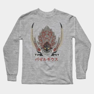 Monster Hunter World Bazelgeuse Kanji Icon Long Sleeve T-Shirt